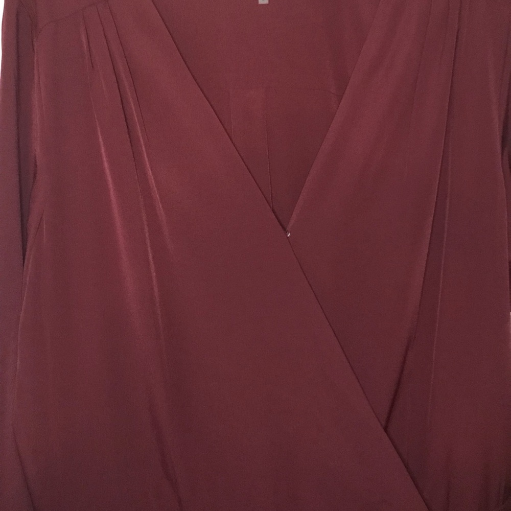 NWT💎1. State Red Wine Romper w/ Long Sleeve SZ 12 - Picture 2 of 4